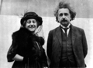 Elsa och Albert Einstein